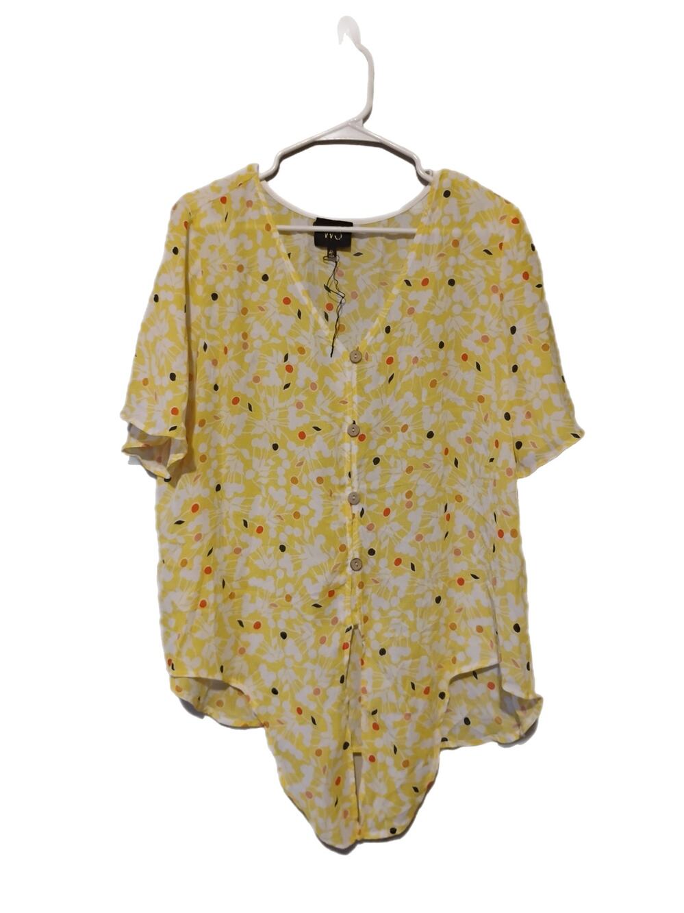 W5 Women's Button Up Shirt Size XL